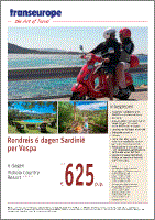 Rondreis Sardinië per Vespa