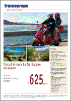 Circuit La Sardaigne en Vespa